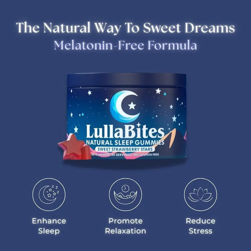 LullaBites™ Melatonin-Free Sleep Gummies kuyami