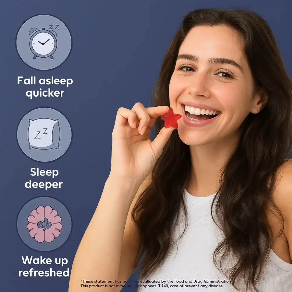 LullaBites™ Melatonin-Free Sleep Gummies kuyami