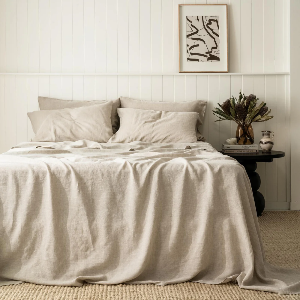 Oeko-Tex® 100% Natural Linen Bedset kuyami