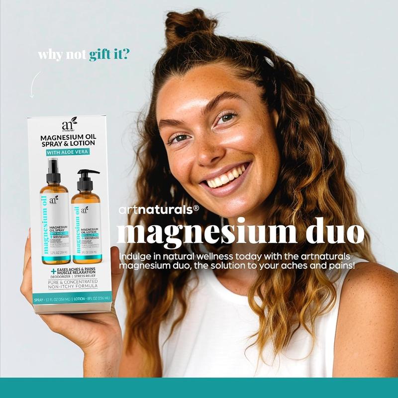 Magnesium Oil Spray + Lotion kuyami